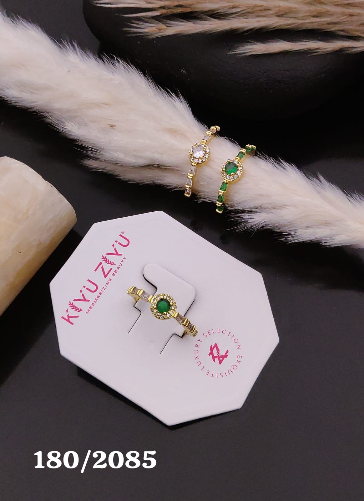 Kiyu Ziyu 18K Gold Plated Ring – Premium Anti-Tarnish Fashion Jewellery