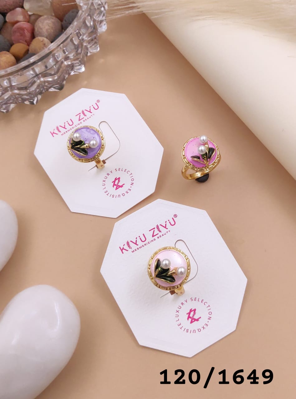 Kiyu Ziyu 18K Gold Plated Ring – Premium Anti-Tarnish Fashion Jewellery